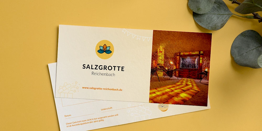 Gutscheine der Salzgrotte Reichenbach